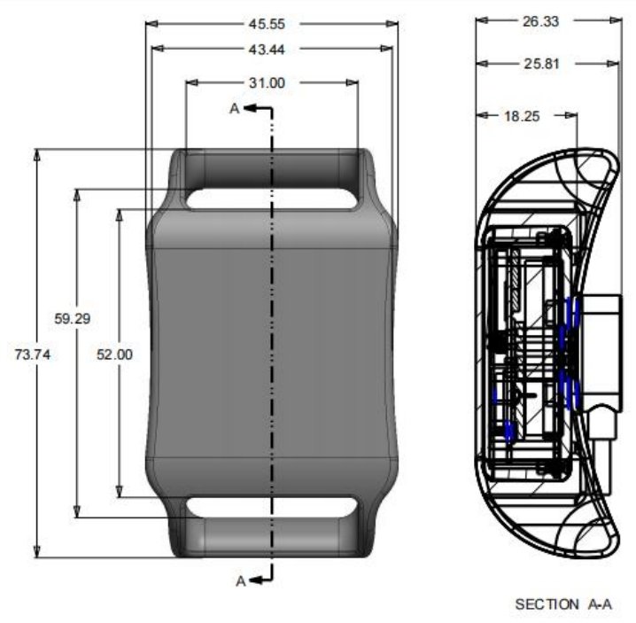 Mictrack MT710 Silicone Case Specification